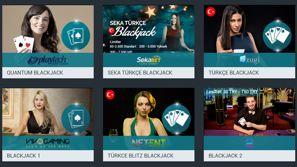 Casino sekabet blackjack