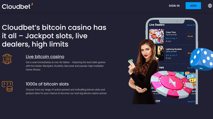 Cloudbet Casino Giriş